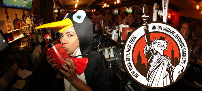shot penguin nyc browns backers brother jimmys union square