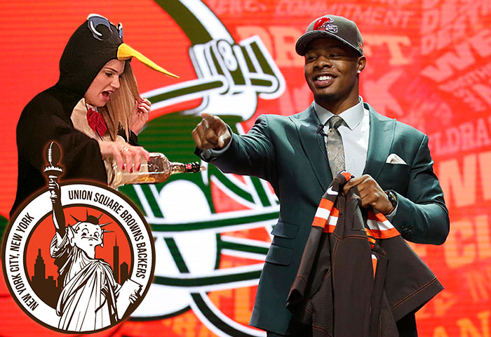 Browns Backers New York City Draft Party 2017