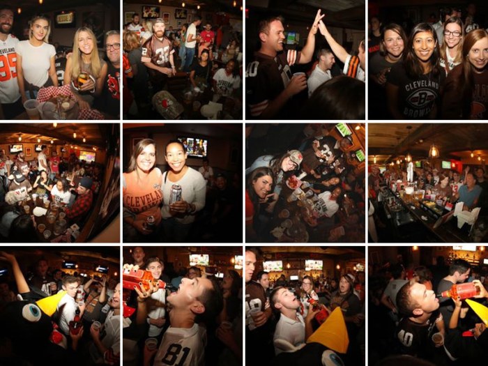 Cleveland Browns Backers NYC Fans Football