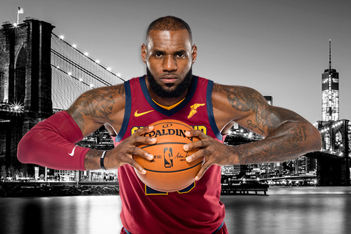 Lebron James Cavs Nets Game