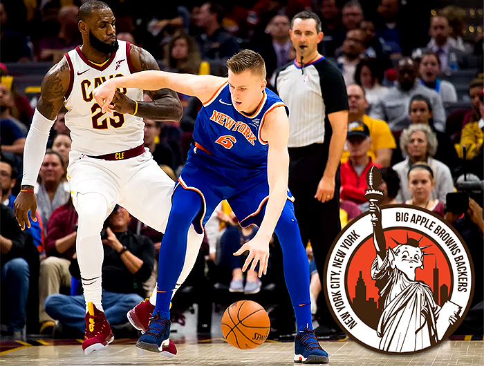 Lebron James, Cavs vs Knicks April 9, MSG