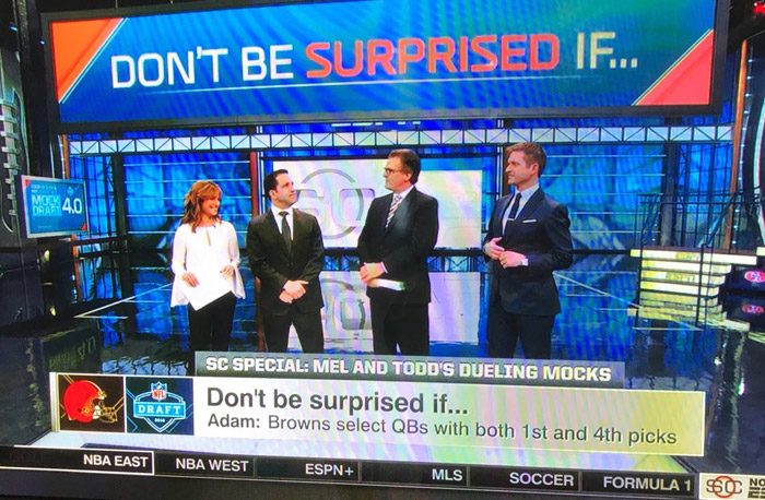 Cleveland Browns draft two quarterbacks 2018