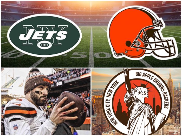 Cleveland Browns NY Jets Big Apple Browns Backers NYC